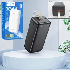 Power bank HOCO J111C зі швидким заряджанням, портативний зарядний пристрій PD30W, 40000mAh