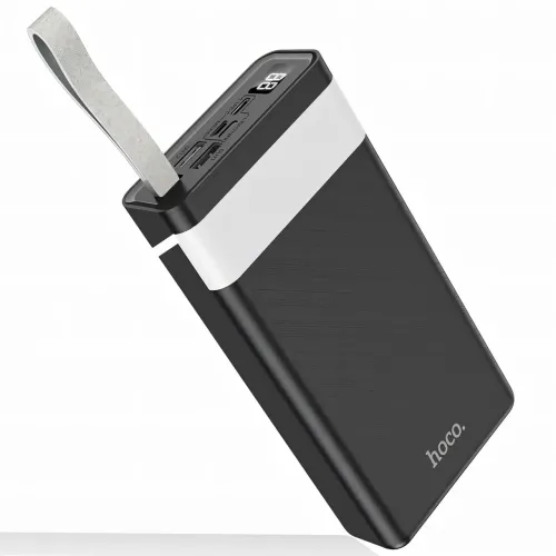 HOCO J73 портативний акумулятор 30000mAh з настільною лампою, з LED цифровим дисплеєм, MicroUSB/Type-C - фото 2