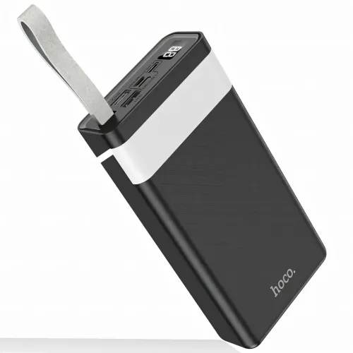 HOCO J73 портативний акумулятор 30000mAh з настільною лампою, з LED цифровим дисплеєм, MicroUSB/Type-C - фото 2
