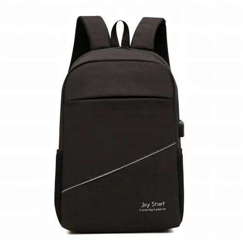 Городской рюкзак Joy Start js974 1937, черный рюкзак для ноутбука с USB, 18 л, 45х29х14 см - фото 2