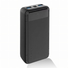 Внешний аккумулятор LENYES PX-233 20000 мАч, Power bank мини c LED индикатором, реальная емкость