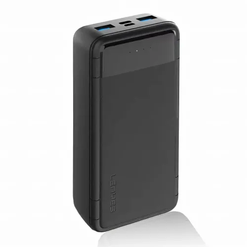 Внешний аккумулятор LENYES PX-233 20000 мАч, Power bank мини c LED индикатором, реальная емкость - фото 2