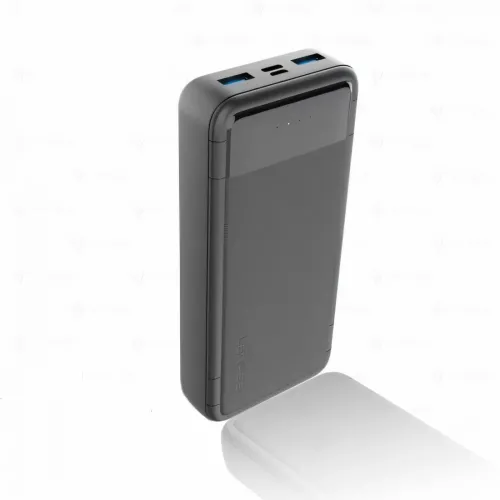 Внешний аккумулятор LENYES PX-233 20000 мАч, Power bank мини c LED индикатором, реальная емкость - фото 5