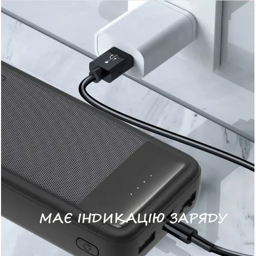 Внешний аккумулятор LENYES PX-233 20000 мАч, Power bank мини c LED индикатором, реальная емкость - фото 4