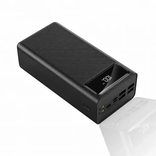 Power Bank LENYES PX591 50000mAh з Швидким Заряджанням 20W+PD і LED Дисплеєм, реальна місткість, 4 USB/type-C - фото 5