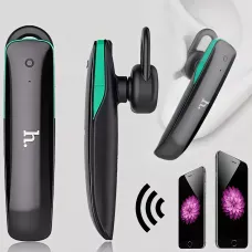 Бездротова Bluetooth гарнітура HOCO E1 з мікрофоном, 50 mAh, радіус дії до 10 м, чорний
