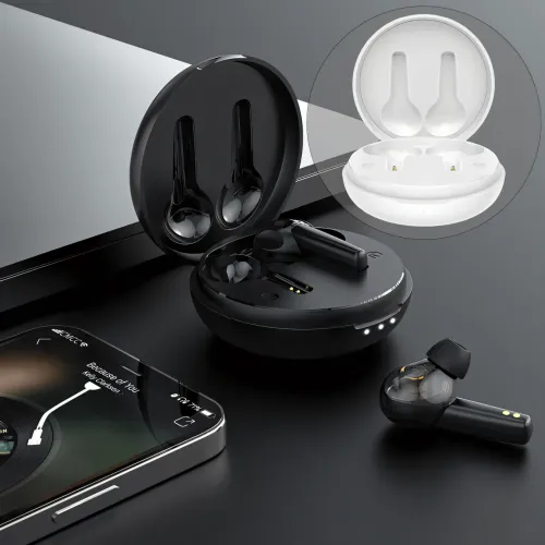 Бездротова гарнітура HOCO ES55 Songful, Bluetooth хендсфри BT5 з кейсом для заряджання