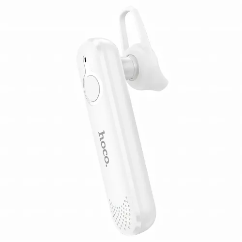 Bluetooth гарнітура HOCO E63, бездротова гарнітура хендсфри Diamond business BT зі звуковими підказками Білий - фото 2