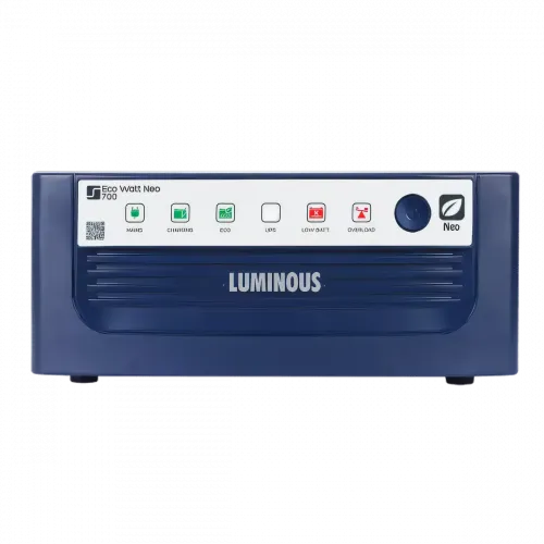 Инвертор LUMINOUS INVERTER ECO VOLT NEO 700VA/12V гибридный ИБП с чистой синусоидой - фото 2