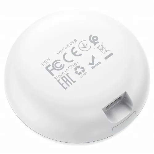 Беспроводная гарнитура HOCO ES55 Songful, Bluetooth хендсфри BT5 с кейсом для зарядки Белый - фото 4