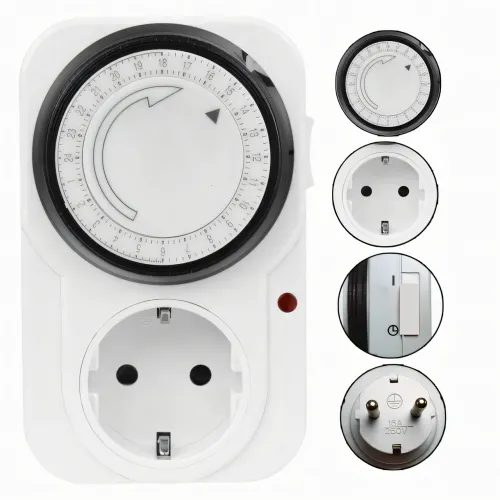 Програмований таймер для мережі 220 В, перемикач таймера Programmer Timer TA14A FRK-D1, розумна розетка - фото 7