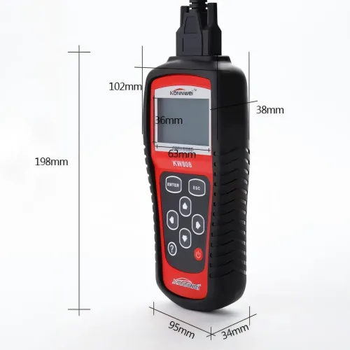 Автовихід OBDII/EOBD scanner KW 808, універсальний автомобільний сканер - фото 9