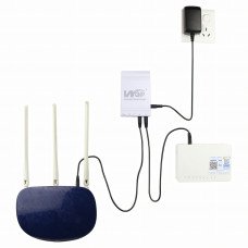 Источник бесперебойного питания для роутера UPS WGP MiniUPS DC, повербанк для роутера 12V/9V/5V
