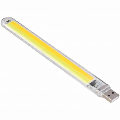 USB світлодіодний ліхтарик LED 518 cob із сенсорним увімкненням, Мінісвітильник-брелок Usb для ноутбука, телефона - фото 3