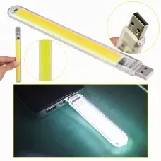 USB світлодіодний ліхтарик LED 518 cob із сенсорним увімкненням, Мінісвітильник-брелок Usb для ноутбука, телефона