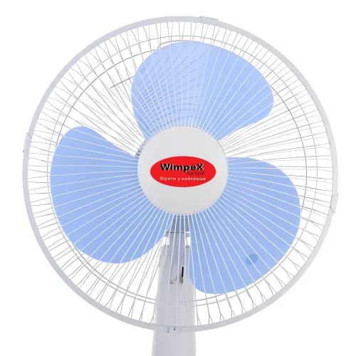 Настільний вентилятор Wimpex WX 1203 з таймером, авто поворот 120°, нахил 90°, діаметр 21 см, 220 В - фото 4