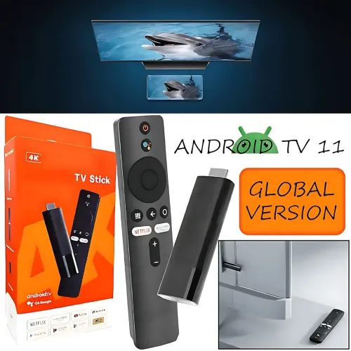 Смарт тв-приставка Mi TV Stick 4K Android 11, 2+16 Гб, Global, NETFLIX, Smart-stick медиаплеер - фото 8