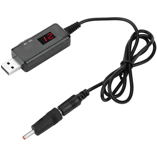 Кабель для роутера USB-DC, що підвищує перетворювач постійного струму  5.5-2.1 + 3.5-1.35 мм - фото 6