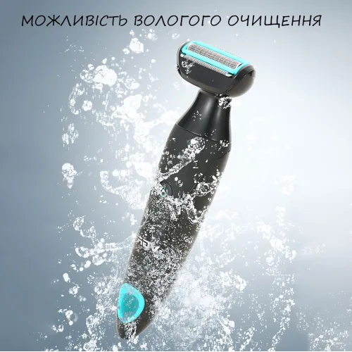 Електробритва 2 в 1 VGR V601 з тримером, акумуляторна бритва + тример для бороди, вусів, тіла, 500 мА·год, USB - фото 16