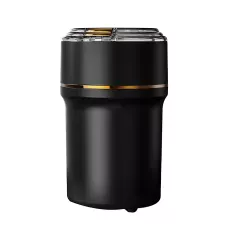 Кофемолка HBB-J300D для измельчения зерен, специй, с лезвиями из нержавеющей стали, 3 режимами помола, черный
