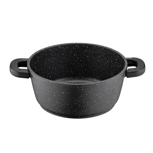 Набір посуду 9 предметів Bellmax Cookware Set BM152, антипригарний посуд із гранітним покриттям, для всіх плит - фото 3