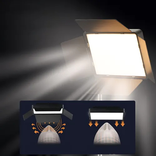 Светодиодная лампа блогера, видеосвет Camera light RL-900 c пультом 3000k-6500k - фото 3