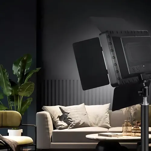 Світлодіодна лампа блогера, відеосвітло Camera light RL-900 c пультом 3000k-6500k - фото 12