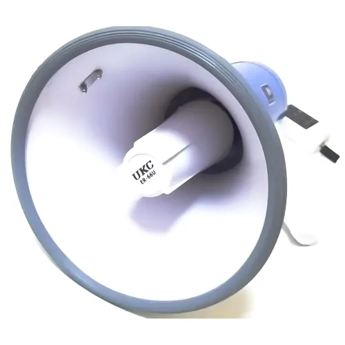 Гучномовець MEGAPHONE ER 66, 12v, рупор UKC 50 Вт із регулюванням гучності, сиреною, записом звуку - фото 6