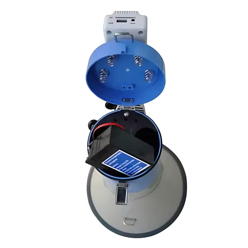 Гучномовець MEGAPHONE ER 66, 12v, рупор UKC 50 Вт із регулюванням гучності, сиреною, записом звуку - фото 5