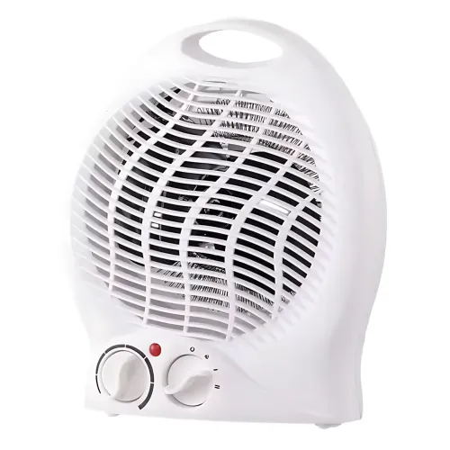 Дуйка Heater MS5902, тепловентелятор нагрівач Domotec до 20 м2, робота від розетки, потужність 2000 Вт, білий - фото 2