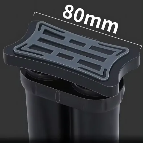 Насос ножной Air pump AND S98-2409-Y, двухцилиндровый мини-насос с универсальным нипелем и манометром - фото 5