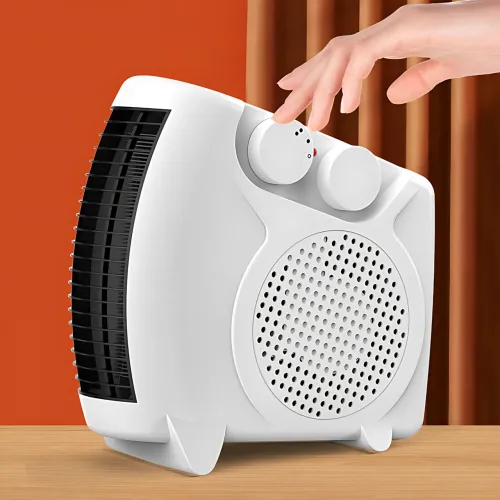 Дуйка Heater MS 5903 з терморегулятором, обігрівом і вентиляцією, потужністю 2000 Вт, індикатором роботи, 20 м2 - фото 14