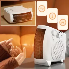 Дуйка Heater MS 5903 з терморегулятором, обігрівом і вентиляцією, потужністю 2000 Вт, індикатором роботи, 20 м2