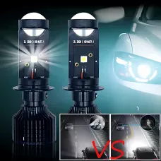 Світлодіодні автомобільні лампи, Авто Лід Лампи H7 Y10 Pro LED з лінзою