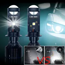 Світлодіодні автомобільні лампи, Авто Лід Лампи H7 Y10 Pro LED з лінзою