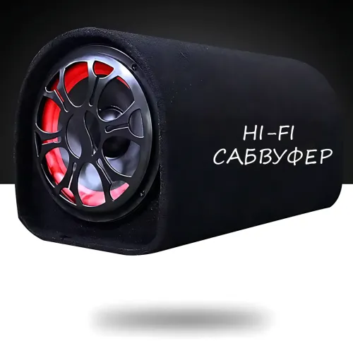 Активний саб 6 в машину, сабвуфер XPLOD BASS POWER у багажник із підсилювачем 500W, з Bluetooth, пультом ду - фото 2