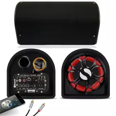 Активный саб 6'' в машину, сабвуфер XPLOD BASS POWER в багажник с усилителем 500W, с Bluetooth, пультом ду