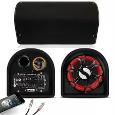 Активний саб 6 в машину, сабвуфер XPLOD BASS POWER у багажник із підсилювачем 500W, з Bluetooth, пультом ду