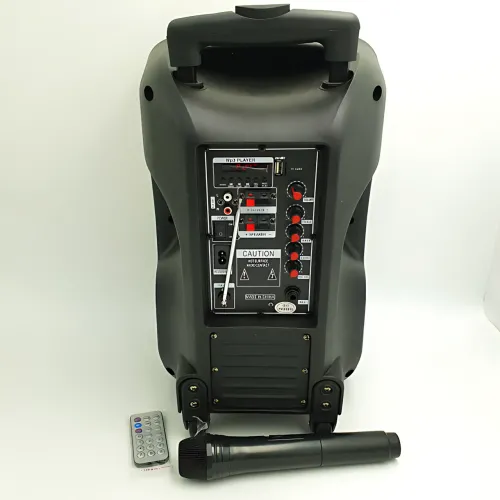 Портативная Bluetooth акустика Su-Kam BT100D аккумуляторная 500Вт с микрофоном, пультом, 12v\220v - фото 6