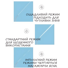 Іригатор порожнини рота портативний із зарядкою від USB, імпульсний очисник зубів LY-314 з 4 насадками
