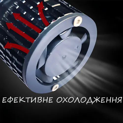 Світлодіодні автомобільні лампи Y10 H4, авто LED-лампа 70W, діаметр лінзи 25 мм, біле світло 6000 к, 9-16 В - фото 7