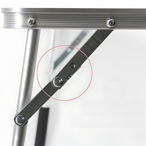 Складаний компактний стіл Folding table AND844-846 для ноутбука, пікніка, кемпінгу, білий - фото 3