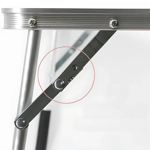 Складаний компактний стіл Folding table AND844-846 для ноутбука, пікніка, кемпінгу, білий - фото 12