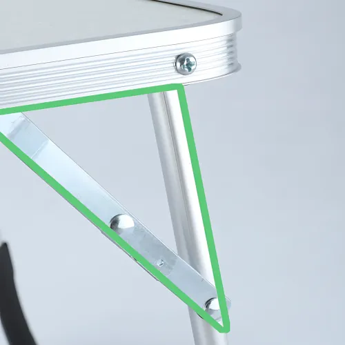 Складаний компактний стіл Folding table AND844-846 для ноутбука, пікніка, кемпінгу, білий - фото 16