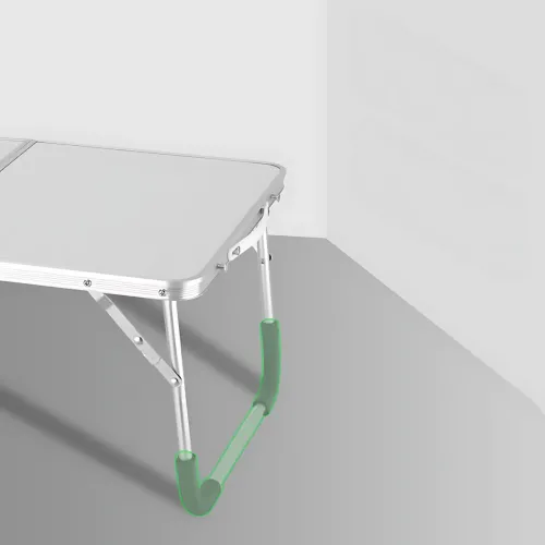 Складаний компактний стіл Folding table AND844-846 для ноутбука, пікніка, кемпінгу, білий - фото 6