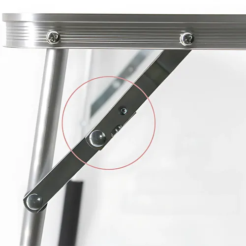 Складаний компактний стіл Folding table AND844-846 для ноутбука, пікніка, кемпінгу, білий - фото 8