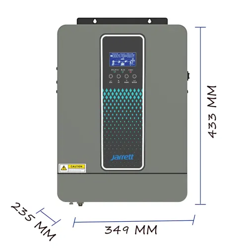 Гібридний інвертор Jarrett JARP-2.2KVA 12V, чиста синусоїда 2200 Вт, 1 фаза, сірий - фото 10