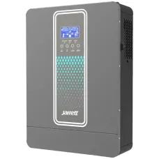 Гибридный инвертор Jarrett JARP-2.2KVA 12V, чистая синусоида 2200 Вт, 1 фаза, серый