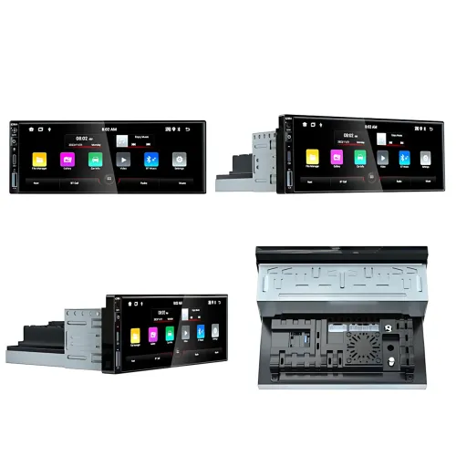 Автомагнітола 6288A 1din, на Android, 2/32Gb, 4х60W, з 6,9 екраном, GPS, Wi-Fi, Dual Zone, Bluetooth - фото 2