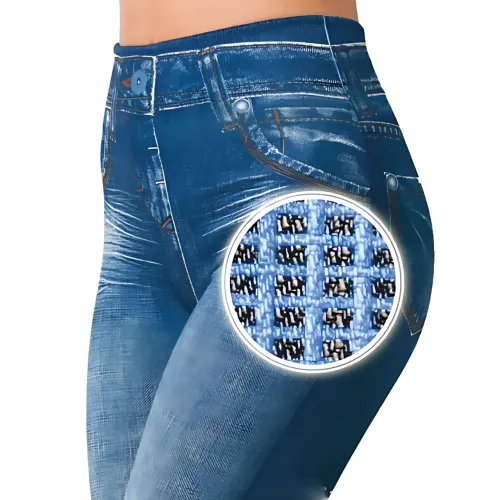 Джегінси Slim`N Lift jeggings Caresse Jeans, що стягують легінси для моделювання фігури, SM — 5XL, чорний - фото 7